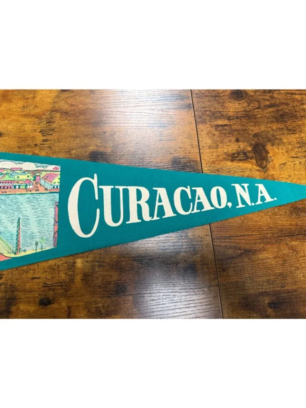 Vintage Curacao, N.A. pennant